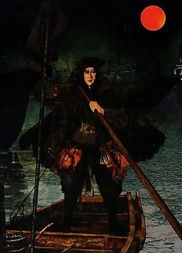 水滸人物 108將人物畫 混江龍 李俊