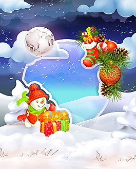 圣誕節(jié)雪人
