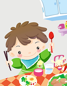 人物剪影插畫(huà)素材圖片