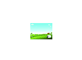 卡通田園風(fēng)景圖片