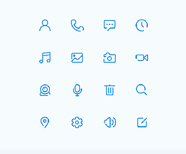 簡約icon下載