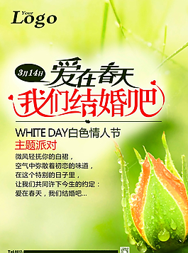 愛在春天 我們結婚吧主題海報圖片