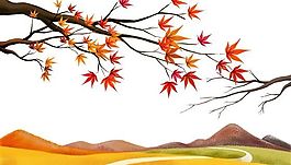 萬像美景 自然風(fēng)情 分層插圖 PSD格式_0011