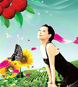現(xiàn)代生活 廣告人物 分層插畫 PSD格式_0015