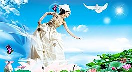 現(xiàn)代生活 廣告人物 分層插畫 PSD格式_0010