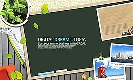 桌面書簽 2009年最新設計 分層素材 PSD格式_0041