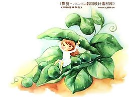 拇指姑娘 童話人物 分層 PSD_0049