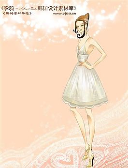 時尚女孩 時尚人物 分層 PSD_0133