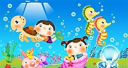 快樂兒童 卡通漫畫 韓式風(fēng)格 分層 PSD_0069
