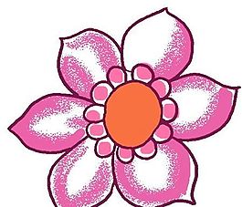 彩繪花草 裝飾圖案 分層素材 PSD格式_0029