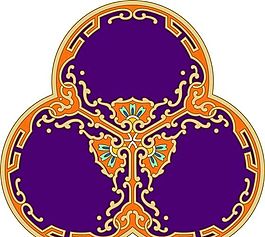 全球花紋圖案 邊框飾角 裝飾圖案 分層素材 PSD源文件_0008
