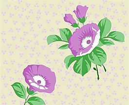 全球花紋圖案 彩繪花草 裝飾圖案 分層素材 PSD源文件_0014