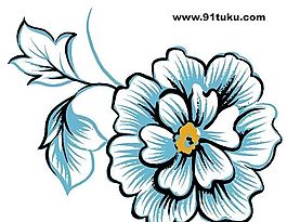 彩繪花草 韓式花紋 PSD_0991