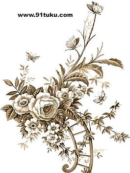 彩繪花草 韓式花紋 PSD_0872