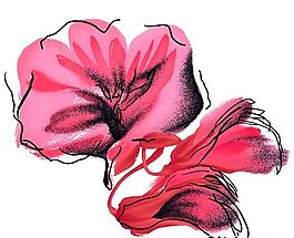 彩绘花草 韩式花纹 PSD_0804