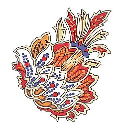 彩繪花草 韓式花紋 PSD_0625