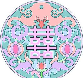 全球花紋圖案 古典底紋 背景圖案 分層素材 PSD源文件_0018