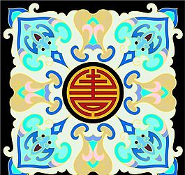 全球花紋圖案 古典底紋 背景圖案 分層素材 PSD源文件_0011