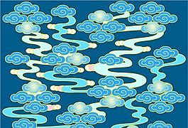 全球花紋圖案 古典底紋 背景圖案 分層素材 PSD源文件_0004