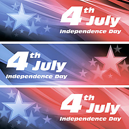 獨(dú)立日條幅設(shè)計