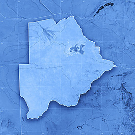 藍(lán)色3D地圖