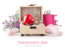 桃心與鑰匙禮物