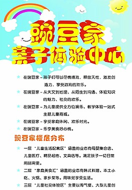 兒童體驗中心展架