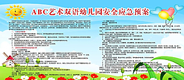 幼兒園安全應急預案圖片