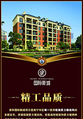 房地產(chǎn)易拉寶