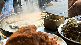 西安美味小食視頻素材