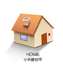 UI卡通小屋設計