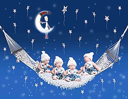 兒童卡通模版