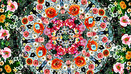 絢麗萬花筒視頻素材