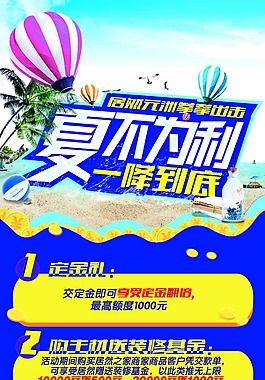 降價展板