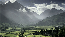 山川美景視頻素材