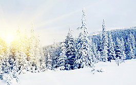 雪山背景圖