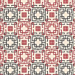 中國風(fēng)無縫背景矢量素材