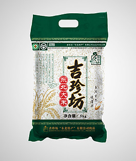 東北大米包裝袋設(shè)計(jì)