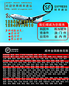 順豐快遞圖片