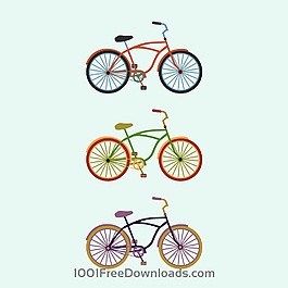 bikes高清矢量图