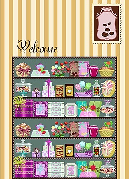 甜品展示