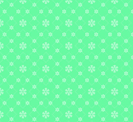 绿色雪花无缝背景矢量素材下载