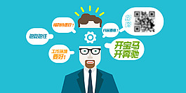 大學生畢業海報