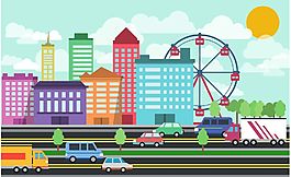 卡通城市
