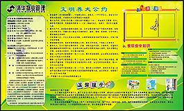 物業展板