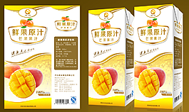 芒果汁包裝