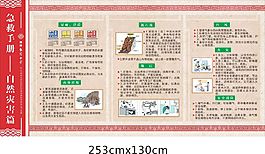 校園安全宣傳欄 應急手冊 自然災害