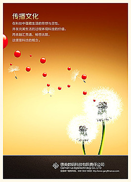 企業傳播文化掛圖