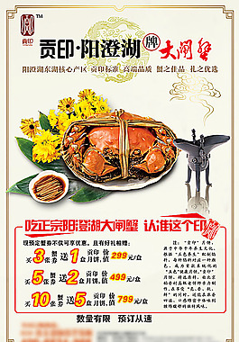 大閘蟹宣傳廣告