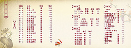 中國風(fēng)菜單模板